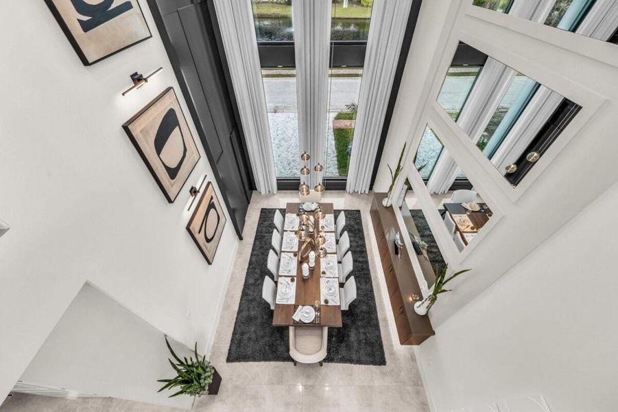 Furnished interior in a model home at Legends Bay in Bradenton (Image 156).