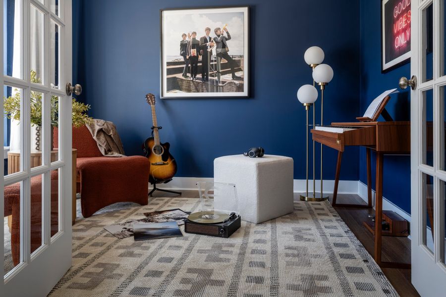 Furnished interior in a model home at Context at Oakhurst in Charlotte (Image 4).