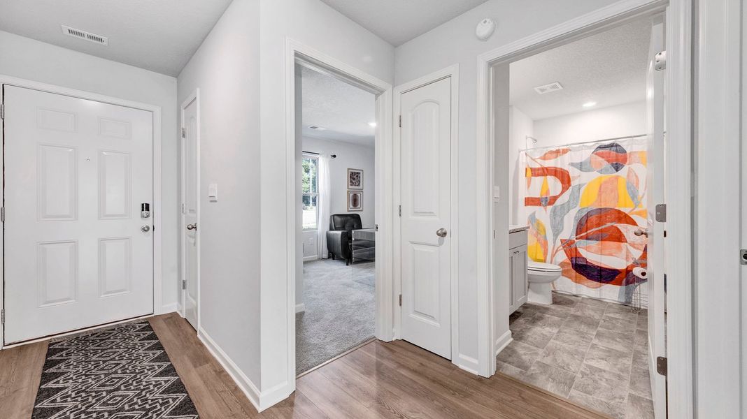 Furnished interior in a model home at Huntington Estates in Millington (Image 26).