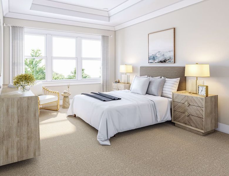 Furnished interior in a model home at Chatham Park in Pittsboro (Image 9).