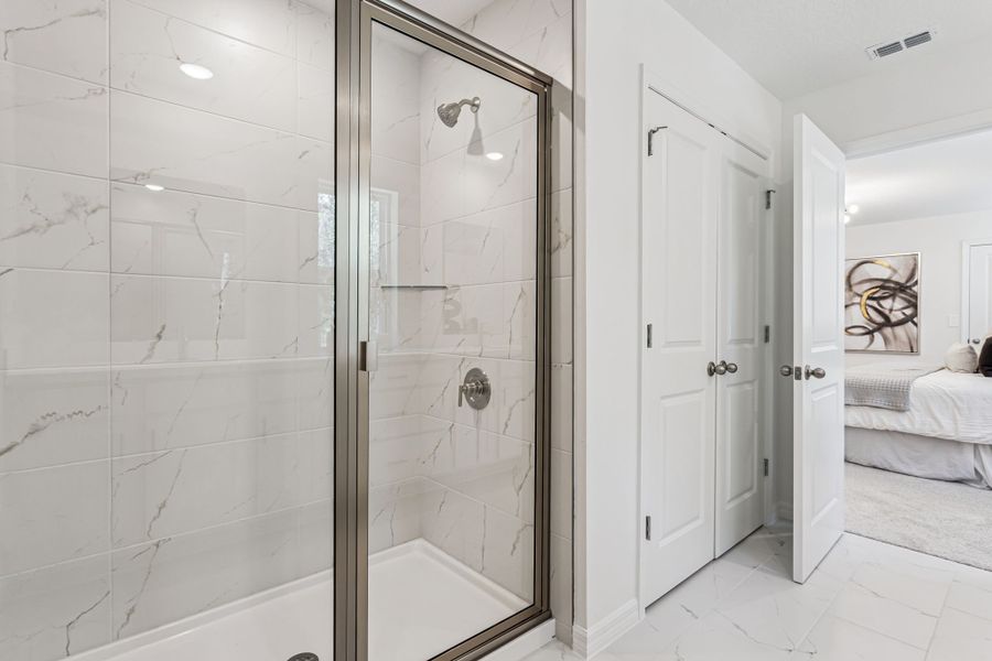 Furnished interior in a model home at Wekiva Springs Cove in Apopka (Image 25).