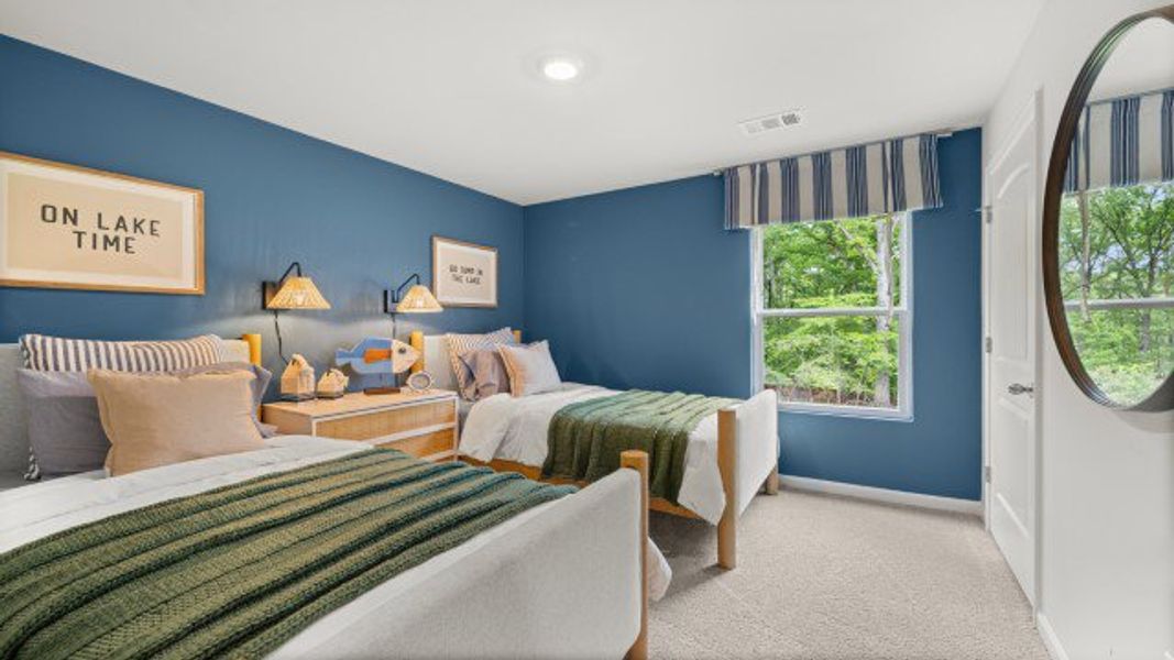 Furnished interior in a model home at Falcon Landing Townhomes in Gainesville (Image 41).