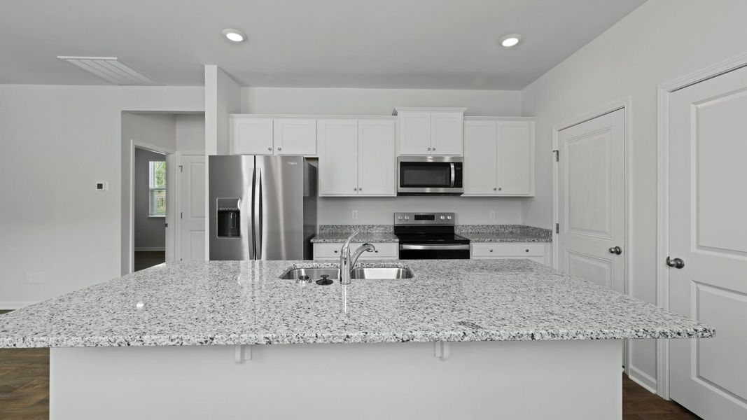 Furnished interior in a model home at The Oaks at Center Station in Hollywood (Image 6).