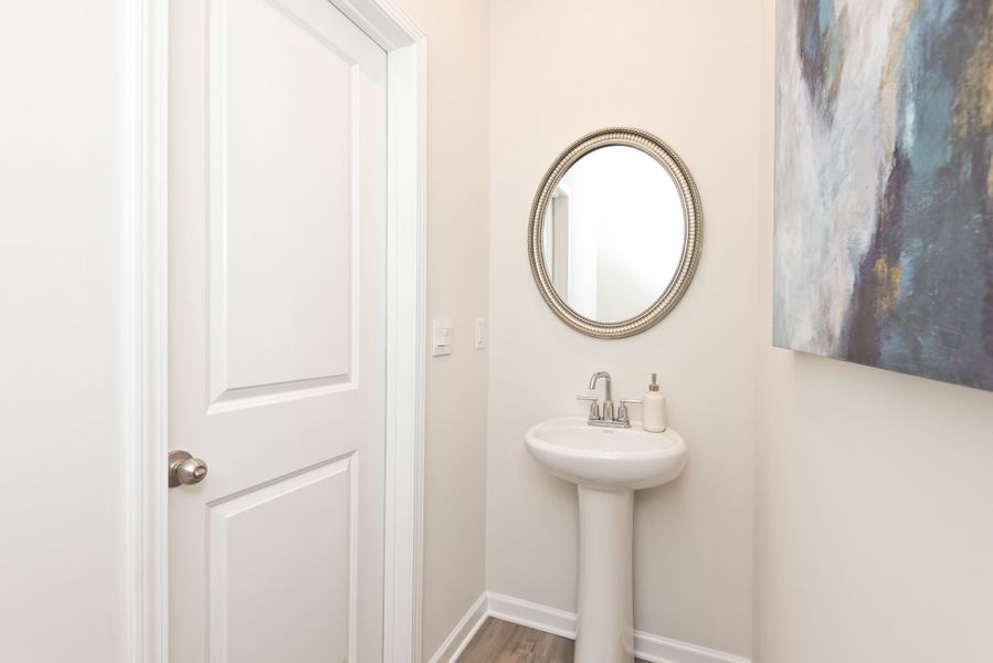 Furnished interior in a model home at Brooks Lake in Loganville (Image 12). Furnished interior in a model home at Brooks Lake in Loganville (Image 12).
