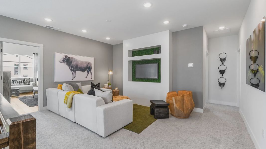 Revel in sophisticated design, recessed lighting, and contemporary art in Dillon Pointe's chic interiors. Revel in sophisticated design, recessed lighting, and contemporary art in Dillon Pointe's chic interiors.