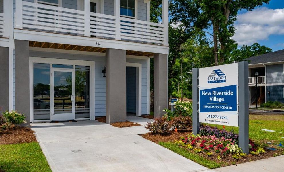 Front exterior of a home in the New Riverside Village community, located in Bluffton, SC (Image 10).