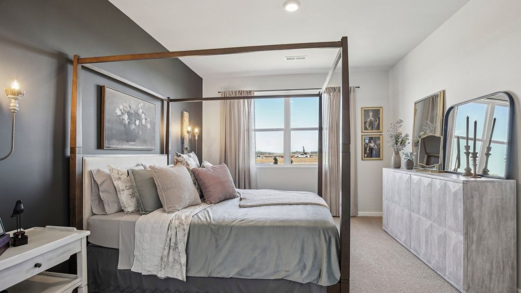 Furnished interior in a model home at CDJ Farms in Portland (Image 35).