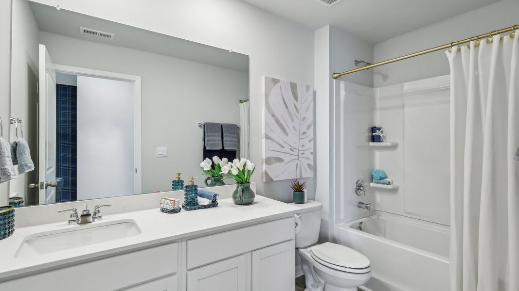 Furnished interior in a model home at Percy Cove in Antioch (Image 25). Furnished interior in a model home at Percy Cove in Antioch (Image 25).