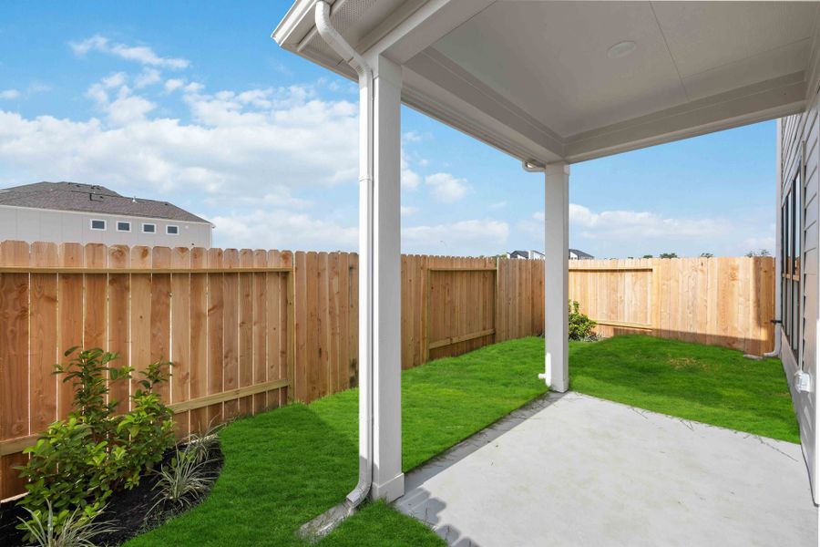 Alicante Model Home – Picasso – Elevation F – Back Exterior Alicante Model Home – Picasso – Elevation F – Back Exterior