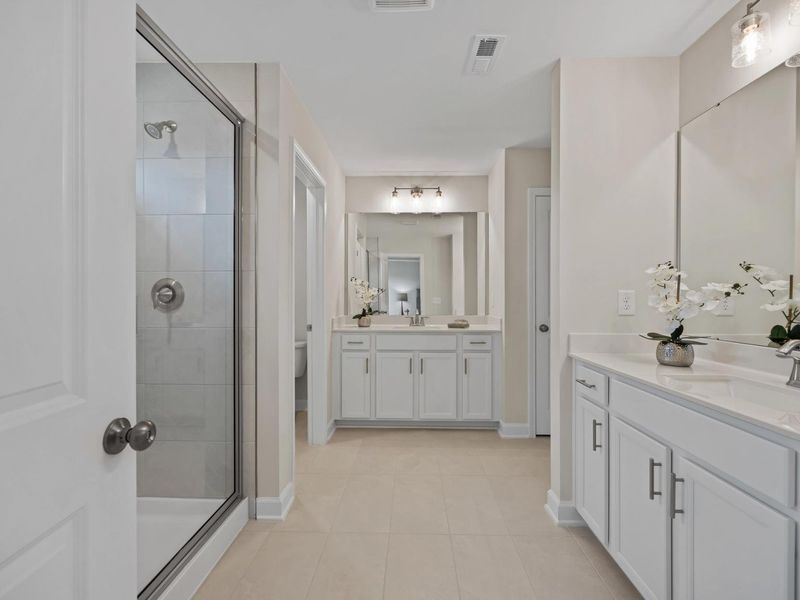 Furnished interior in a model home at Gregory Village in Lillington (Image 11).