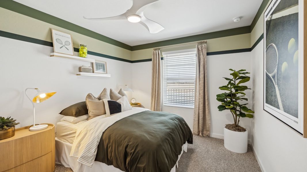 Furnished interior in a model home at Remington in Buckeye (Image 21).