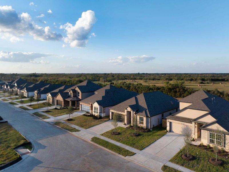 Image 3 of the Bluestem  master-planned community in Brookshire, TX.