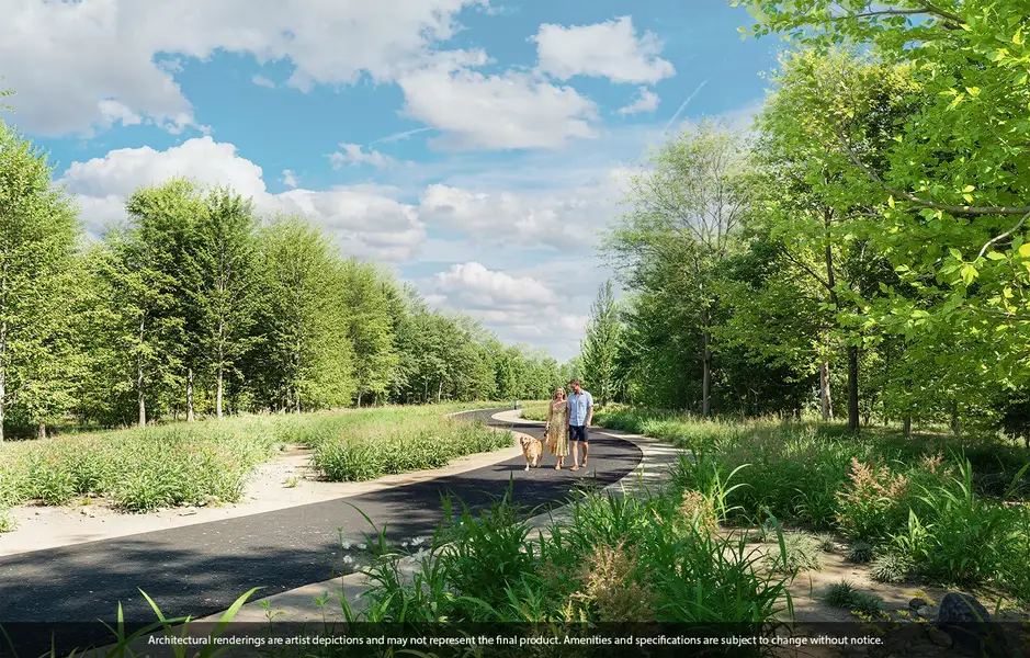 Walking Trails at BanksTwenty in Raleigh, NC