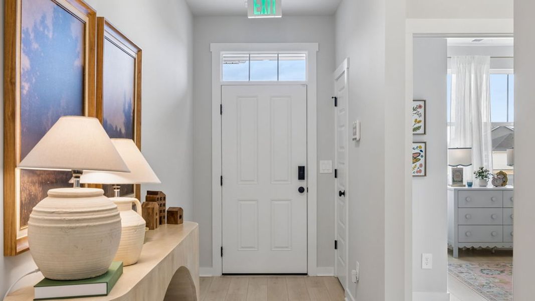 Furnished interior in a model home at Reserve at Hickory Ridge in Columbia (Image 16).