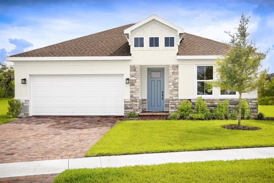 New single-family homes in Kissimmee with modern and flexible designs. ​