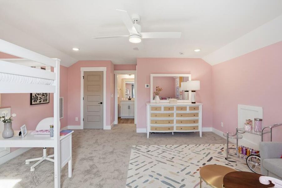 Furnished interior in a model home at Waterford Commons in Rock Hill (Image 65).
