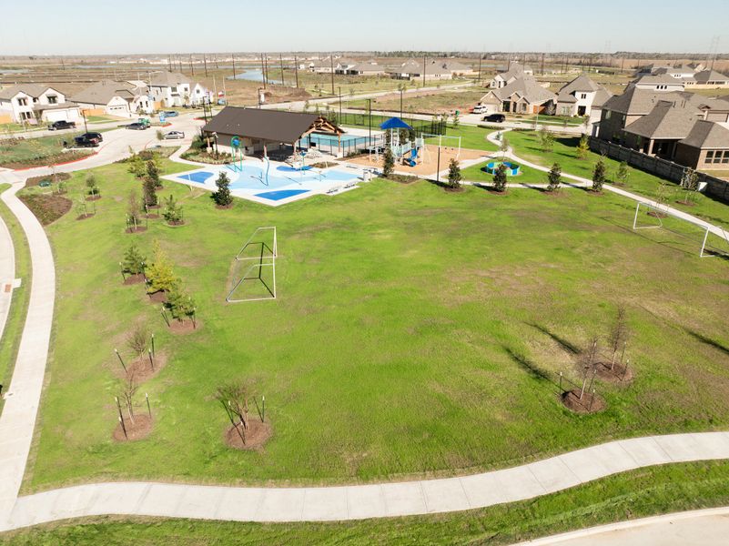 Image 4 of the Canterra Creek master-planned community in Rosharon, TX.