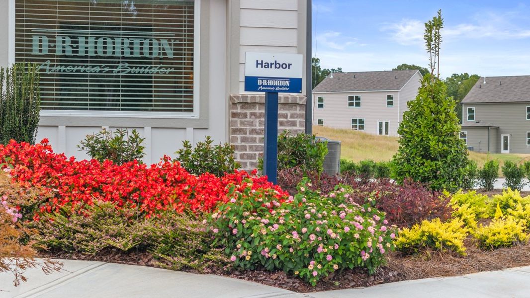 Entrance to the Sheffield Highlands community in Dallas, GA, featuring signage and landscaping (Image 9).