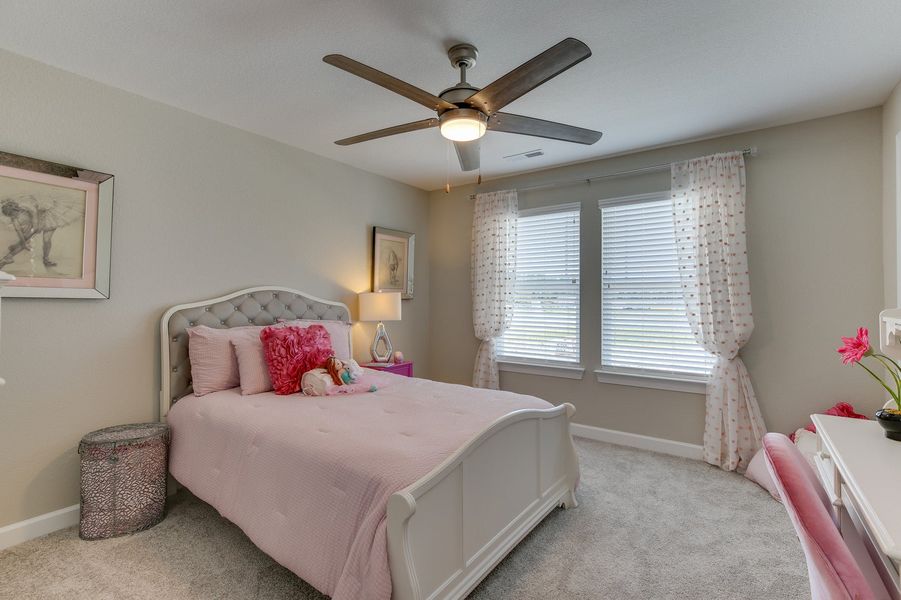 Furnished interior in a model home at Waterleigh in Moyock (Image 26).