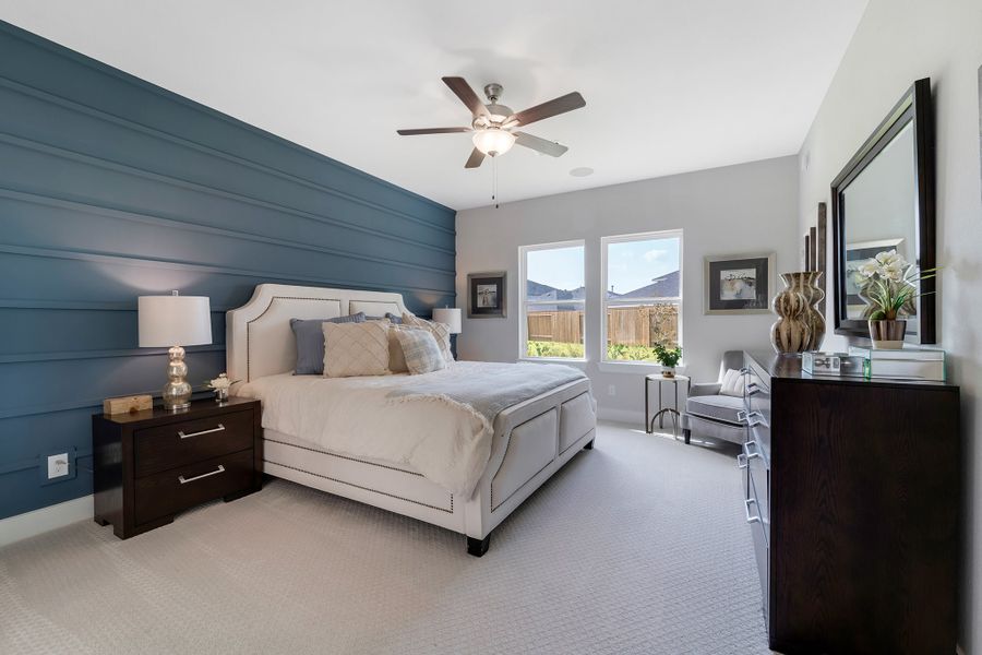 Furnished interior in a model home at Bluestem in Brookshire (Image 34). Furnished interior in a model home at Bluestem in Brookshire (Image 34).