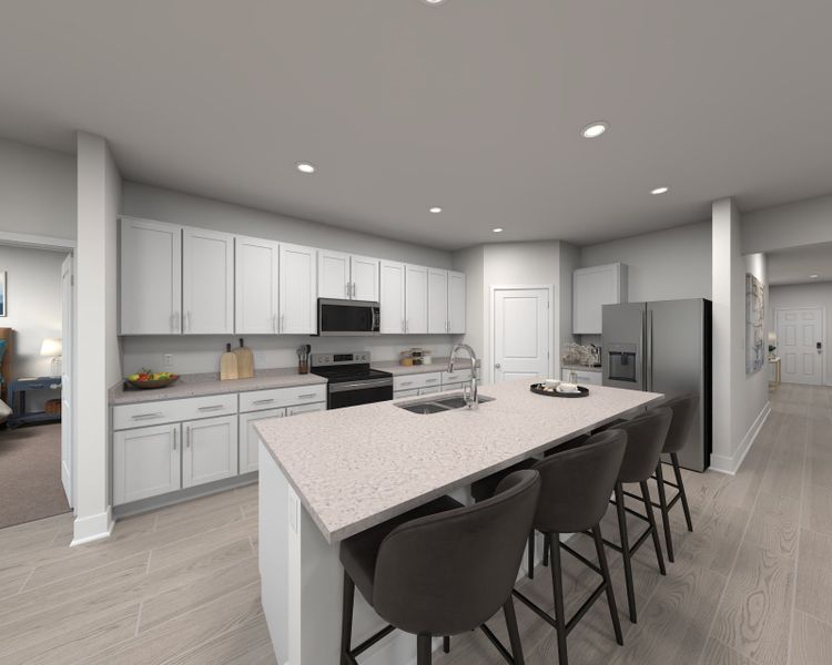 Furnished interior in a model home at Kings Creek - Signature Series in Jacksonville (Image 3). Furnished interior in a model home at Kings Creek - Signature Series in Jacksonville (Image 3).