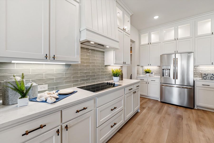 Furnished interior in a model home at Creekview Addition in Van Alstyne (Image 24). Furnished interior in a model home at Creekview Addition in Van Alstyne (Image 24).