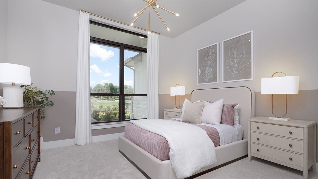 Furnished interior in a model home at Enchanted Creek 1 Acre in Lucas (Image 21). Furnished interior in a model home at Enchanted Creek 1 Acre in Lucas (Image 21).