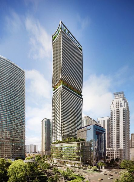 Front exterior of a home in the Ora by Casa Tua community, located in Miami, FL (Image 12).