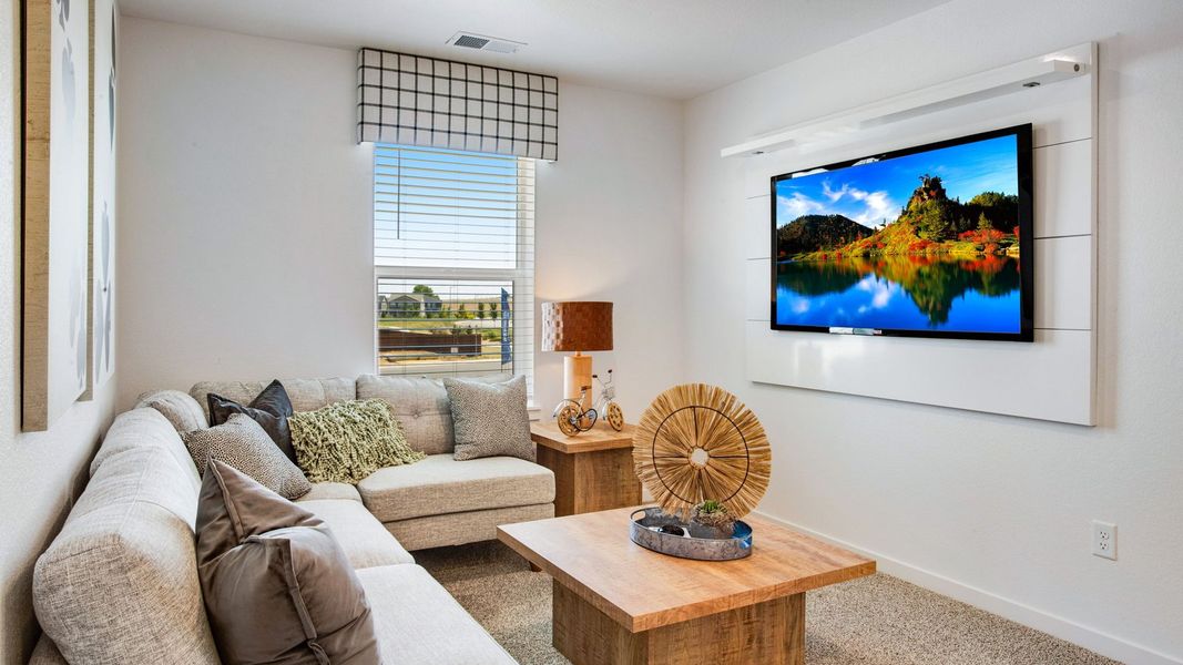 Furnished interior in a model home at Revere at Johnstown in Johnstown (Image 10).