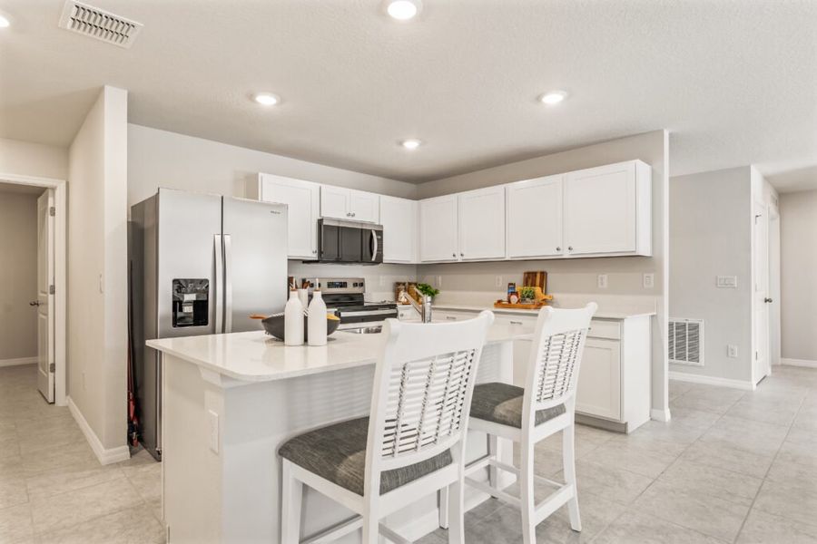 Furnished interior in a model home at Spring Hill in Spring Hill (Image 10).
