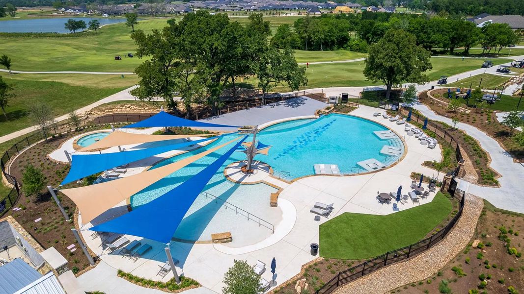 Image 1 of the Chambers Creek master-planned community in Willis, TX.