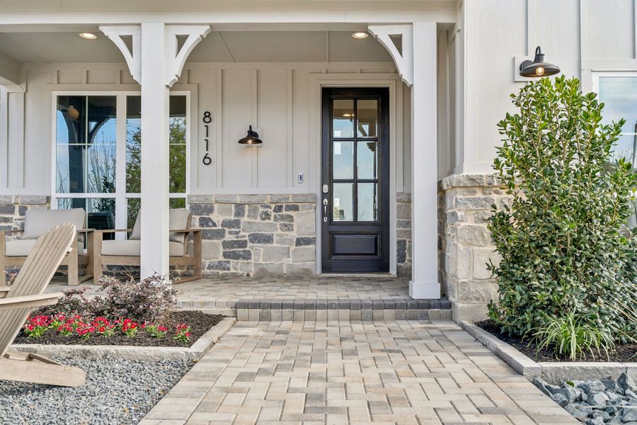 Exterior details of a home in Landmark, Denton (Image 3).
