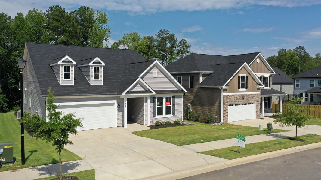 Front Exterior | New Construction Home in Windsor by Ivey Homes
