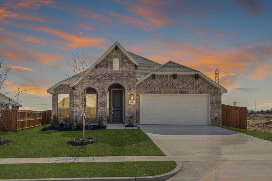 Front exterior of a home in the Summer Crest community, located in Fort Worth, TX (Image 8).