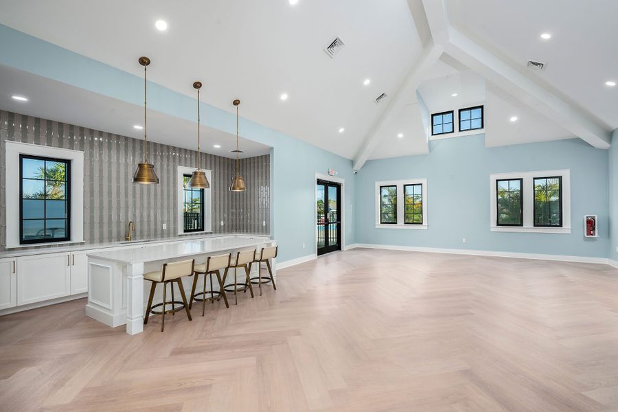 Furnished interior in a model home at Waterset Tradition Series in Apollo Beach (Image 38).