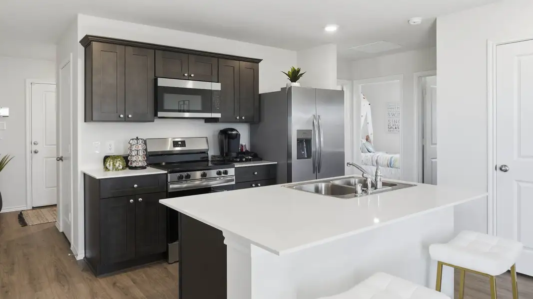 Furnished interior in a model home at Walden Pond West in Forney (Image 1). Furnished interior in a model home at Walden Pond West in Forney (Image 1).