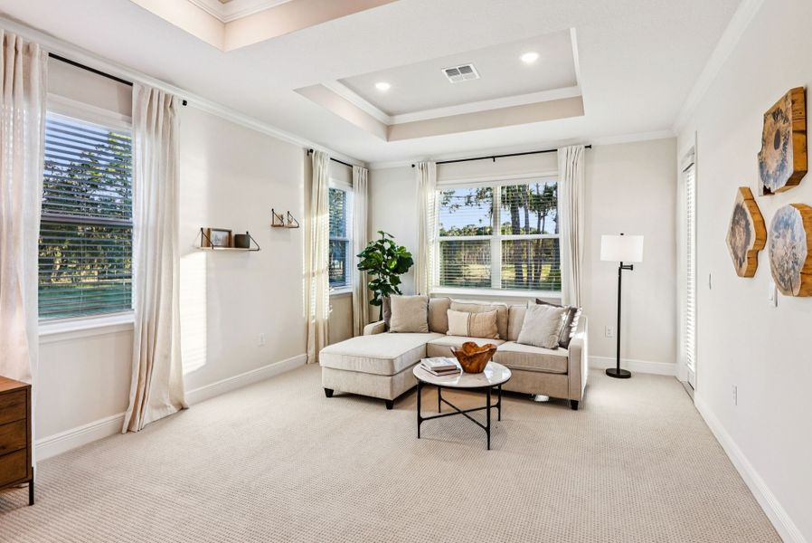 Furnished interior in a model home at Lehigh Acres in Lehigh Acres (Image 14).