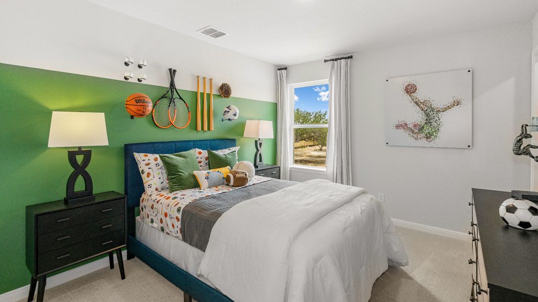 Timber Creek Model Home Secondary Bedroom