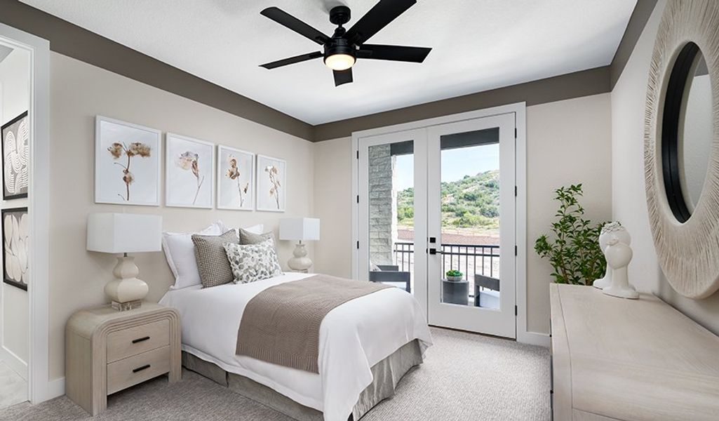 Furnished interior in a model home at The Apex at Cobblestone Ranch in Castle Rock (Image 7). Furnished interior in a model home at The Apex at Cobblestone Ranch in Castle Rock (Image 7).