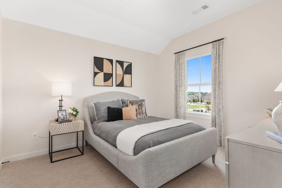 Castle Hills Northpointe Townhomes Bedroom by American Legend Homes