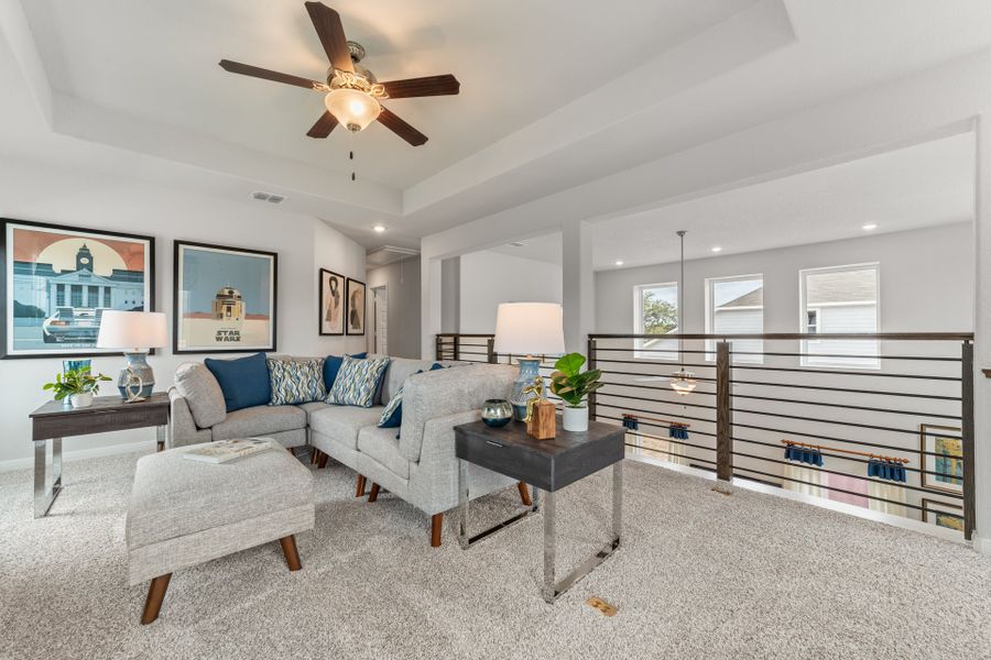 Timber Creek Model Home - Mansfield - Game Room 2