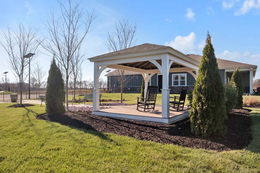 Exterior details of a home in Nexus South, Gallatin (Image 17).