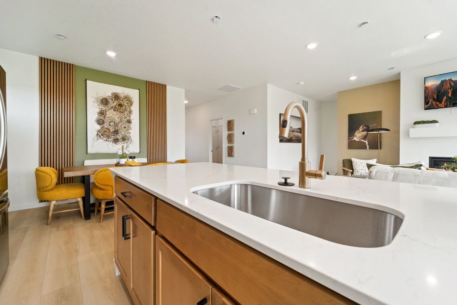 Hudson Model Home Somerset - Kitchen Island
