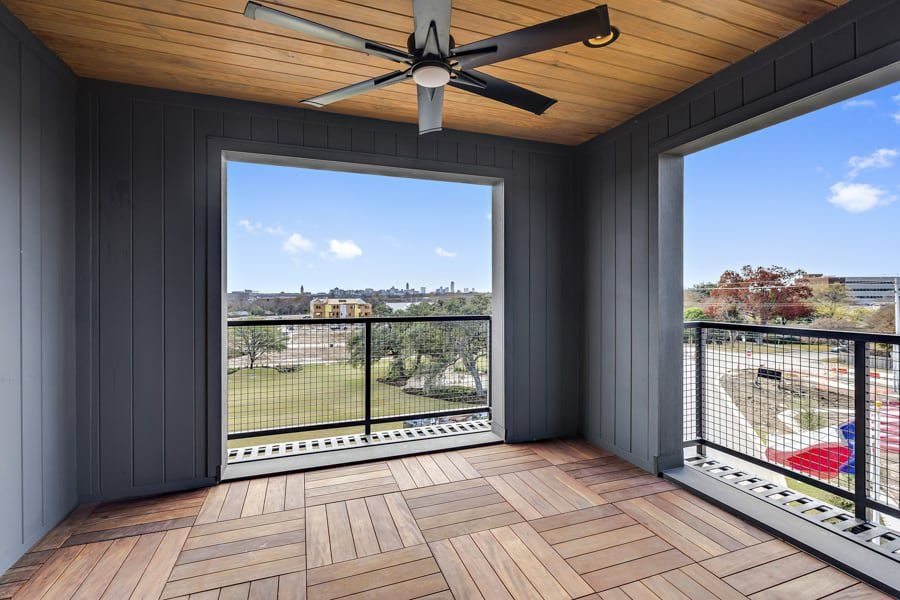 Exterior details of a home in The Grove At Shoal Creek, Austin (Image 9).