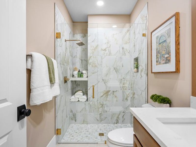 Furnished interior in a model home at Raven's Landing in Vero Beach (Image 28).