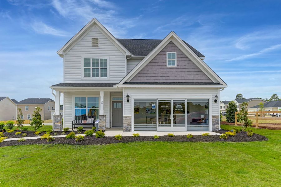 Front exterior of a home in the Ashton Lakes community, located in Lexington, SC (Image 1).