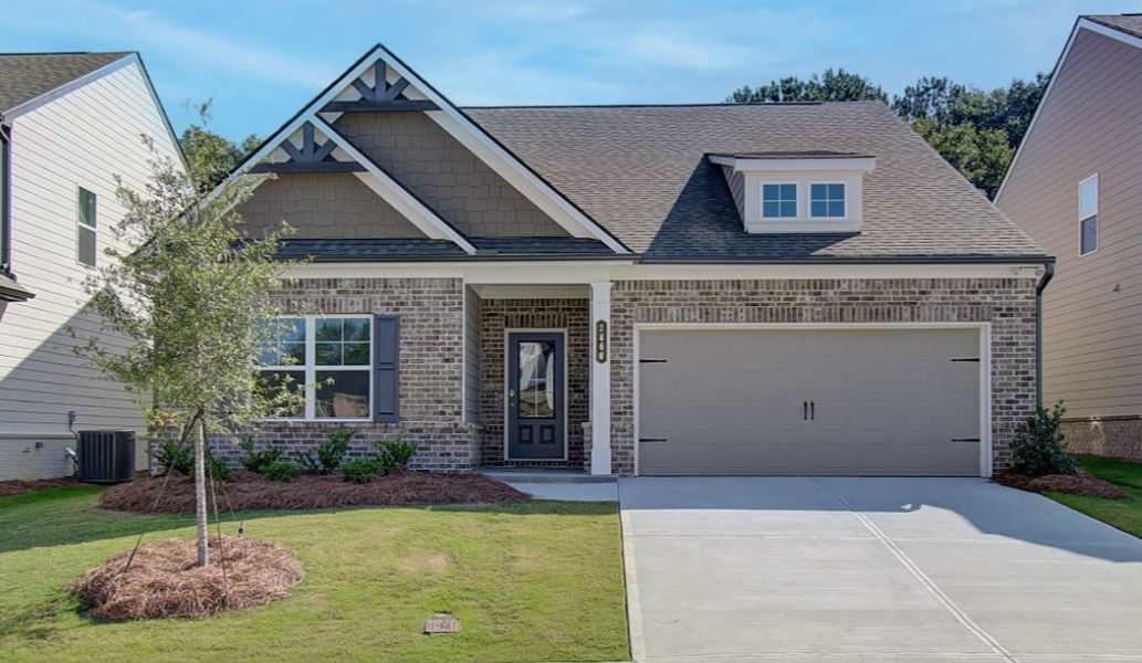 Front exterior of a home in the Garland Meadows community, located in Cartersville, GA (Image 2). Front exterior of a home in the Garland Meadows community, located in Cartersville, GA (Image 2).
