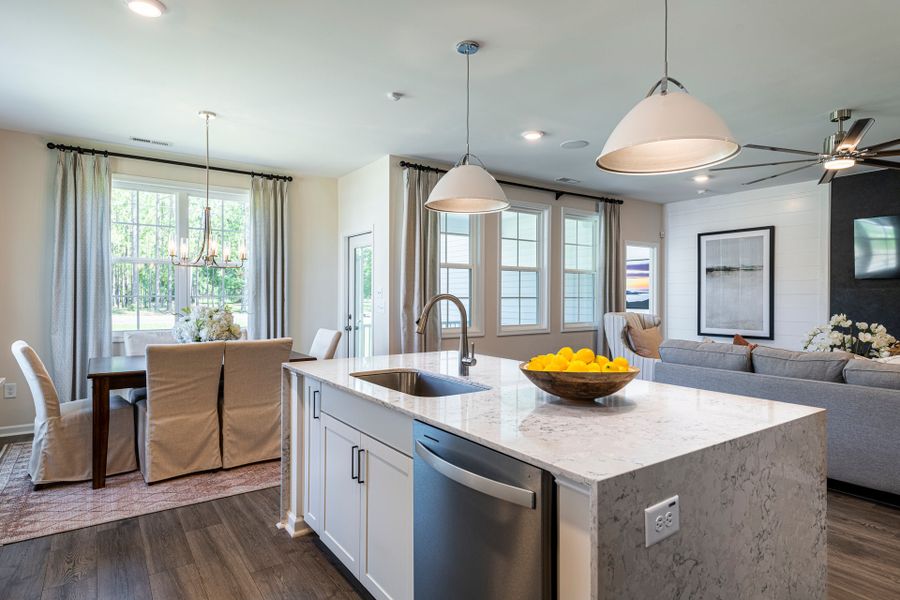 Furnished interior in a model home at Legacy Lakes in Aberdeen (Image 28).