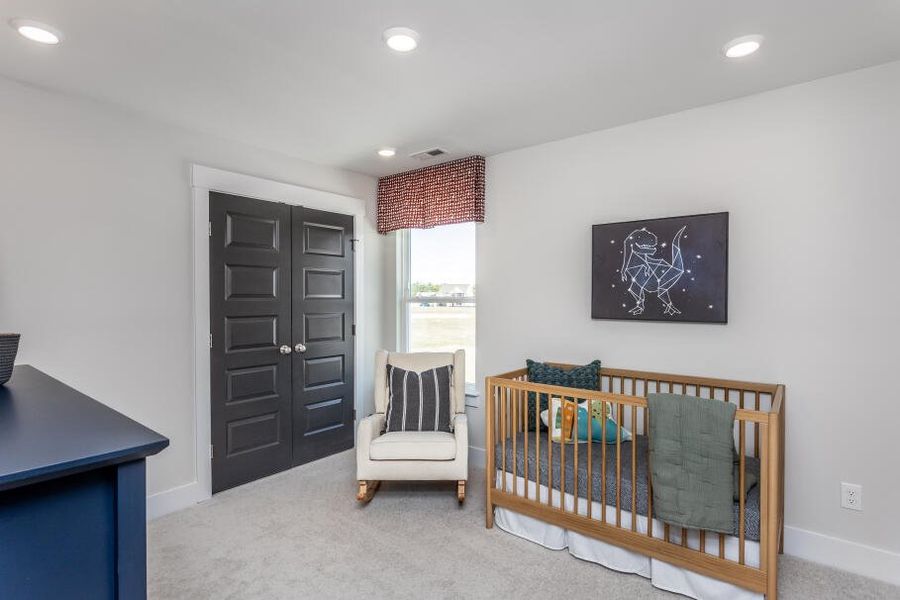 Furnished interior in a model home at Black Forest Pointe in Benson (Image 25).
