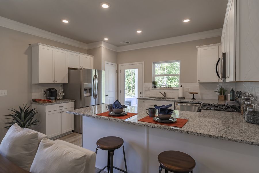 Furnished interior in a model home at Upton Landing in Cleveland (Image 33). Furnished interior in a model home at Upton Landing in Cleveland (Image 33).